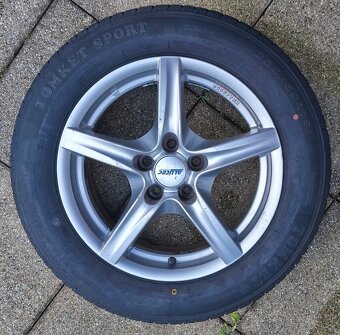 Sada alu kol  Alutec 6.5Jx16 H2, ET39, pneu 205/60 R16 - 4