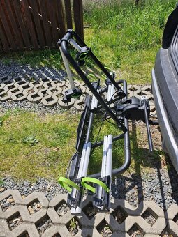 Nosič na 2 elektrokola – upevnění na tažné zařízení (použitý - 4