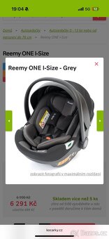 Kočárek a autosedačka Remmy ( trojkombinace ) - 4