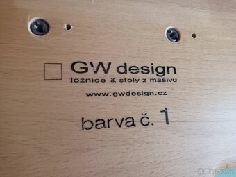 Postel z masivu GW Design - 4
