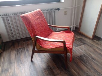 Pohodlné retro křeslo - 4