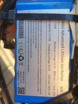 Elektrická motorka Oset 12,5 - 4