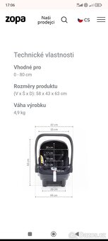 Autosedačka X1 Plus i-Size - 4