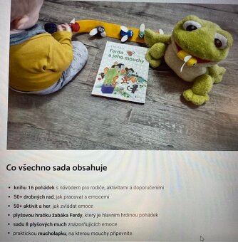 Ferda je jeho mouchy - kniha, plyšák Ferda a mouchy - 4