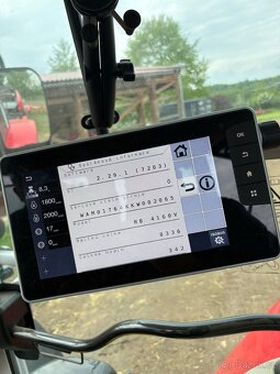 lis na kulaté balíky Massey Ferguson RB 4160 V - 4