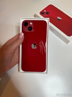 Prodám iPhone 13 – 128 GB, červený - 4