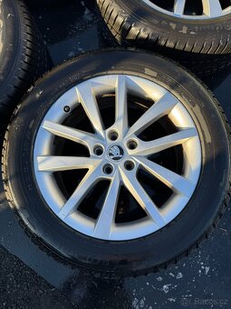 Alu kola Škoda Kodiaq 235/55/18 zimní 8,5mm - 4