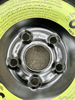 Dojezdové kolo s pneu 125/70 R16 5x112 5Q0601027BJ - 4