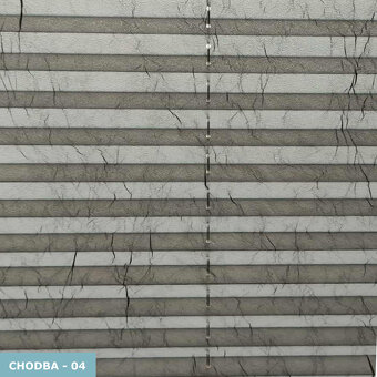 Plastové okno bez rámu + síť proti hmyzu + plisovaná roleta - 4