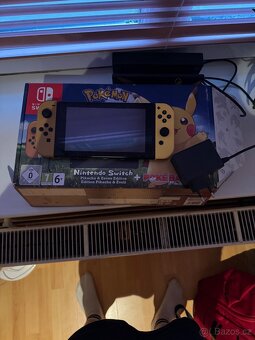 Nintendo Switch 1 Pikachu edice Lets’ Go - 4