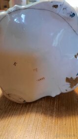 Starožitná ručně malovaná porcelánová váza - 4