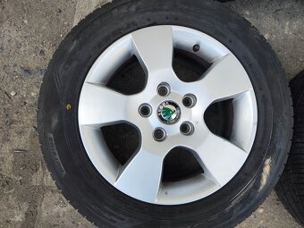 15"letní alu sada Helios 5x112 origo Octavia 2 Golf 6 5 - 4