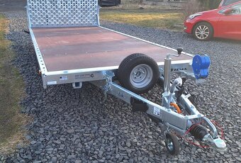 Universální sklopný valník TOP 3500kg 3 nápravy Nový - 4
