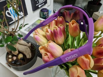 Sportovní, ultralehké cyklistické brýle POC, ASPIRE - purple - 4