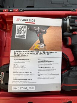 Parkside PABSP 20-Li C2 + 2 Ah - 4
