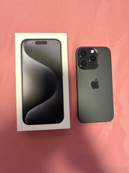 iPhone 15 Pro 128GB – Black Titanium – TOP STAV - 4
