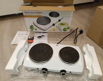 Elektrický vařič Sencor SCP 2253WH dvojplotna - 4