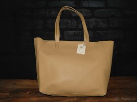 Nová béžová větší kabelka - 4