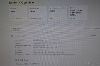 HP PRO 3500 MT i5/12GB/SSD 256GB - 4