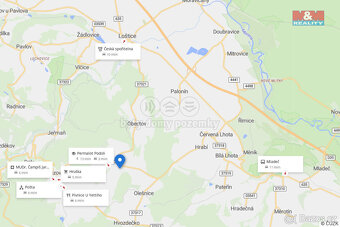 Prodej pozemku k bydlení, 611 m², Bouzov - 4