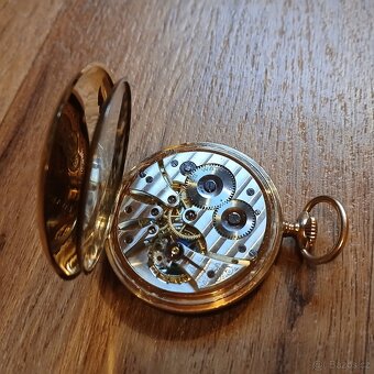 Zlaté kapesní hodinky Tawannes Watch 14K - 4