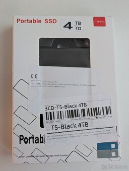 Externí disk SSD 4TB USB-C - 4