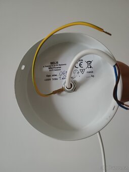 Lustr na lanku CORAL 1xE27/60W/230V bílá - 4