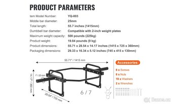 Squat/deadlift bar - 4