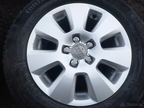 Prodám sadu Orig ALU kol Audi 225/60R16 zimní - 4