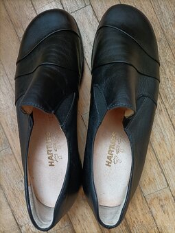 Kvalitní kožené polobotky Hartjes vel. 7 - 4