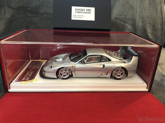 118 Ferrari F40 Competenzione stříbrné ráfky Davis Giovanni - 4