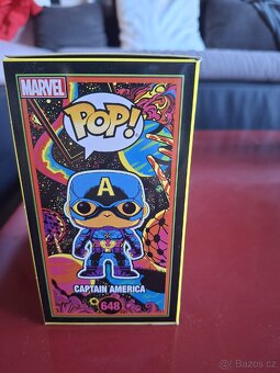 Captain America Funko Pop speciální edice - 4