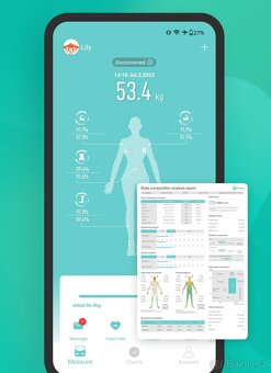 Váha Lepulse F4 Pro s analýzou tělesného tuku, svalů,... - 4