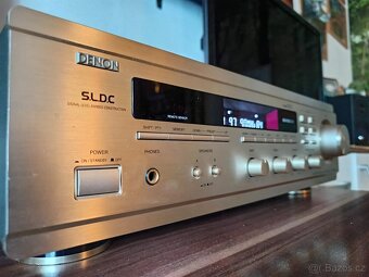 DENON DRA 1000 champagne + originální dálka - 4