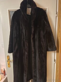 Norkový kožich Blacklama - 4