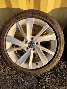 5x112 r17 kola disky volkswagen golf 8 205/50 17 zimni alu - 4
