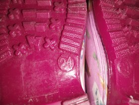 Dětské holínky vel. 24 - 4