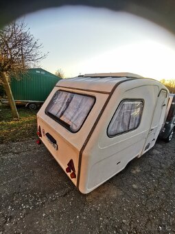Polsky karavan N126 B, PĚKNÝ STAV, PŘEDSTAN ORIGO - 4