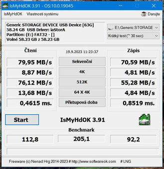 Paměťová karta MicroSD 64GB rychlá nová - 4