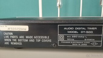 Pioneer DT-500 Audio Digital Timer - 4