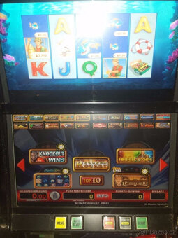 Nástěnná jednotka Merkur Multi Crystal s 3x20 hrami, akcepto - 4