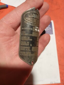 Štítky Jawa ČZ TP - 4