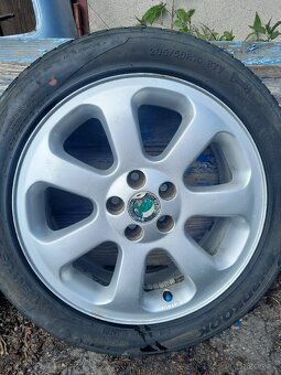 Alu kola Škoda 5x100 r16 - 4