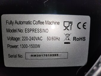 Automatický kávovar Raffaello Espressino - 4