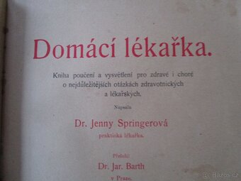 starožitné lékařské knihy - 4