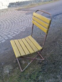 Prodám rozkládací židle 4ks - 4