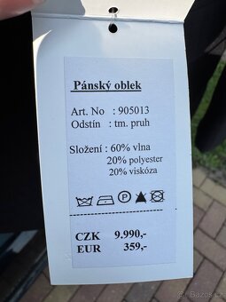 Pánský oblek Max Tara - 4