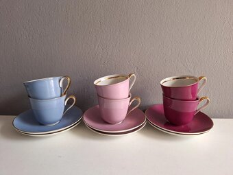 Porcelánové šálky sada - 4