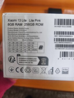 XIAOMI 13 LITE PINK 8GB RAM 256GB - 4