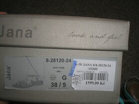 Kožené dámské sandále vel.38 - 4